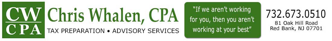 Chris Whalen CPA Logo